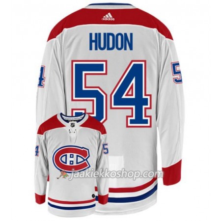 Miehille NHL Montreal Canadiens Pelipaita CHARLES HUDON 54 Adidas Valkoinen Authentic